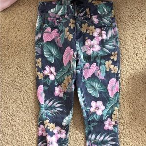 Floral Jeans size 24